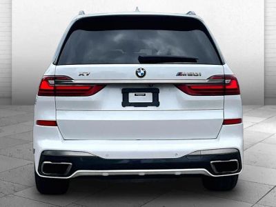 2021 BMW X7 — rear three-quarter view