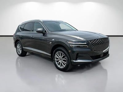 2024 Genesis GV80 2.5T in Gray — front three-quarter view