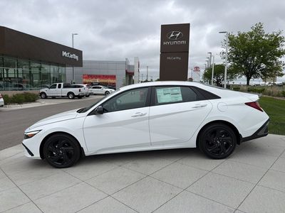 2026 Hyundai Elantra Hybrid — side profile view
