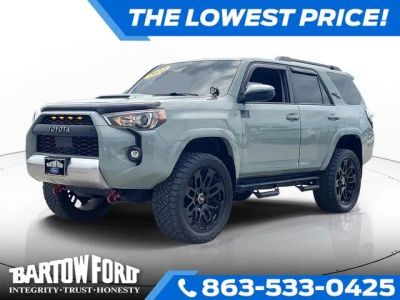 2022 Toyota 4Runner TRD Off-Road XP PREDATOR in Lunar — front three-quarter view