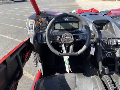 2025 Can-Am Maverick X3 Max X RS Turbo RR With Smart-Shox Fiery Red & Hyper Silver - Photo 11