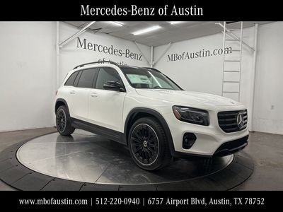 2026 Mercedes-Benz GLB 250 in Polar White — front three-quarter view