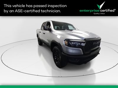 2025 Ram 1500 Rebel 4x4 Crew Cab 5'7" Box — front three-quarter view