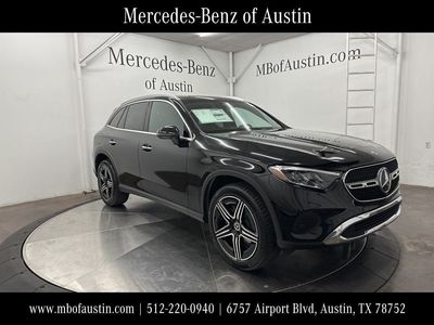 2026 Mercedes-Benz GLC 300 in Black — front three-quarter view