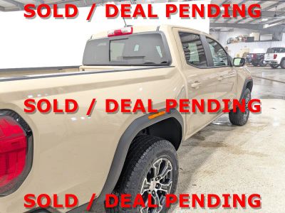 2023 GMC Canyon — rear three-quarter view