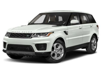 2022 Land Rover Range Rover Sport HSE Silver Edition in Black — front three-quarter view