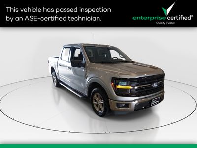 2025 Ford F-150 XLT — front three-quarter view