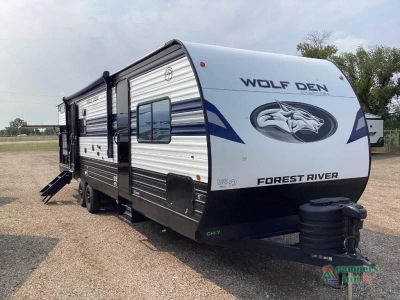2027 Forest River RV Cherokee Wolf Den — front three-quarter view