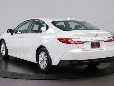 2025 Toyota Camry — rear three-quarter view