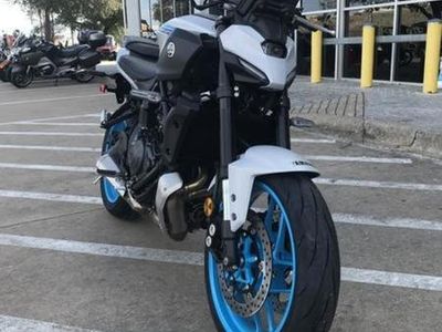 2025 Yamaha MT-07 — engine compartment view