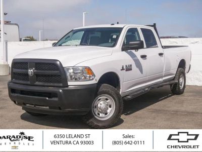 2018 RAM 2500 Tradesman in Bright White Clea — front three-quarter view