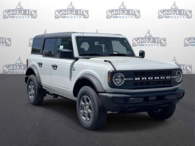 2026 Ford Bronco Big Bend in White — front three-quarter view