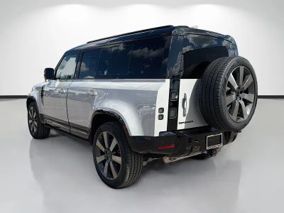 2026 Land Rover Defender 110 — rear three-quarter view