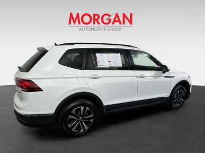 2022 Volkswagen Tiguan — rear three-quarter view