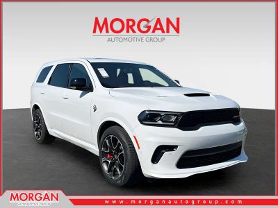 2026 Dodge Durango SRT Hellcat in White — front three-quarter view
