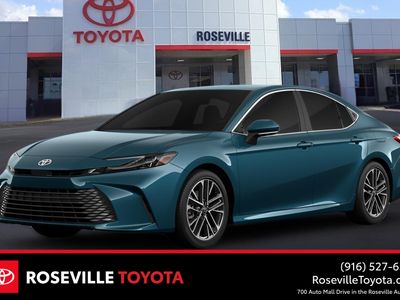 2026 Toyota Camry — front three-quarter view
