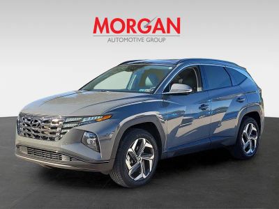 2024 Hyundai Tucson — rear three-quarter view