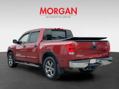 2015 Nissan Titan — rear three-quarter view