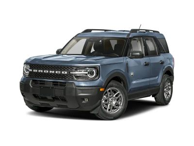 2026 Ford Bronco Sport Big Bend in White — front three-quarter view
