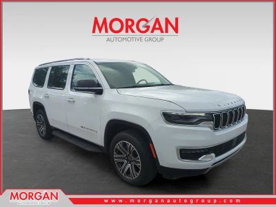2025 Jeep Wagoneer Series II in White — front three-quarter view