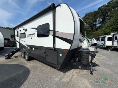 2025 Forest River RV Rockwood — front three-quarter view