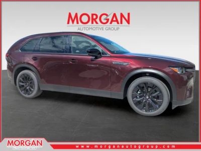 2026 Mazda CX-90 Premium Sport in Artisan Red Premium — front three-quarter view