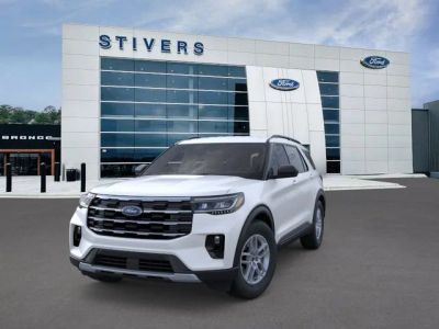 2026 Ford Explorer — rear three-quarter view