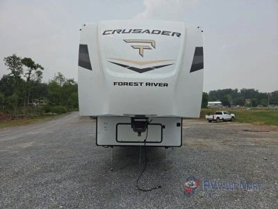 2027 Prime Time RV Crusader — rear three-quarter view