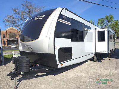 2026 Forest River RV Vibe — rear three-quarter view
