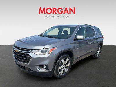 2018 Chevrolet Traverse — rear three-quarter view