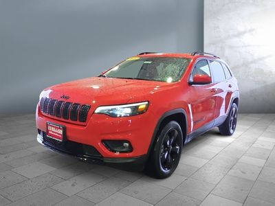 2021 Jeep Cherokee — front three-quarter view