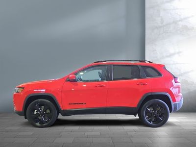 2021 Jeep Cherokee — rear three-quarter view