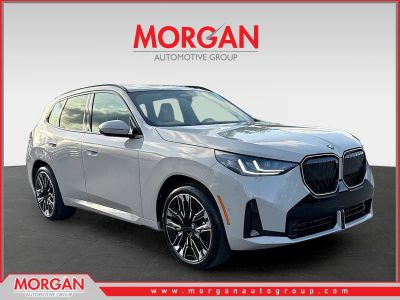 2026 BMW X3 30 xDrive in Dune Grey Metallic — front three-quarter view