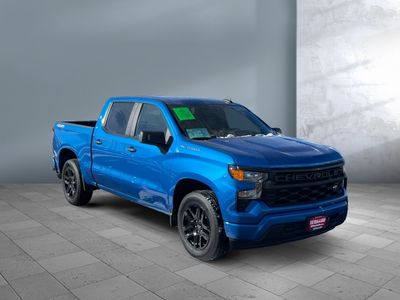 2022 Chevrolet Silverado 1500 — rear three-quarter view