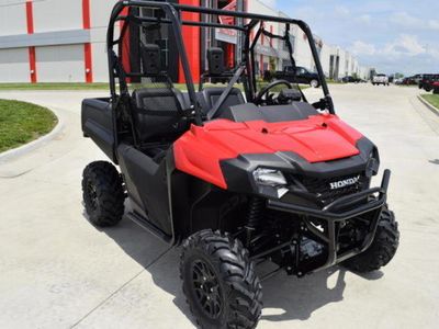 2026 Honda Pioneer 700 — rear three-quarter view