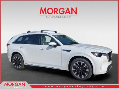 2026 Mazda CX-90 3.3 Turbo S Premium Plus in White — front three-quarter view