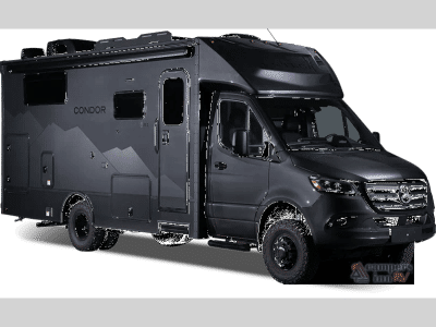 2027 Entegra Coach Condor in Bluff Full Paint — front three-quarter view