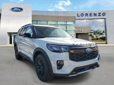 2026 Ford Explorer — rear three-quarter view