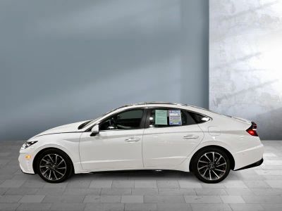 2023 Hyundai Sonata — rear three-quarter view