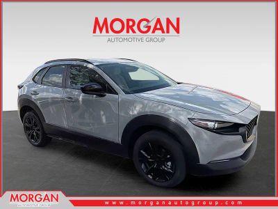2026 Mazda CX-30 2.5 S Aire Edition in Aero Gray Metallic — front three-quarter view