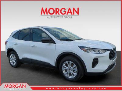 2026 Ford Escape Active in White — front three-quarter view