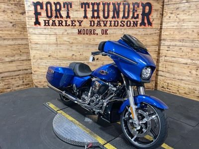 2025 Harley-Davidson FLHX - Street Glide in Blue Burst — front three-quarter view