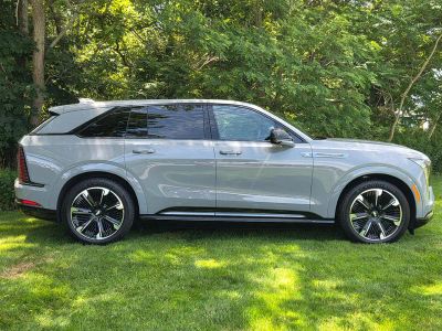 2026 Cadillac ESCALADE IQ — rear three-quarter view