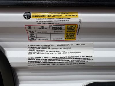 2026 Grand Design Transcend One — engine compartment view