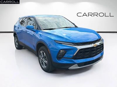 2024 Chevrolet Blazer 2LT in Riptide Blue Metallic — front three-quarter view
