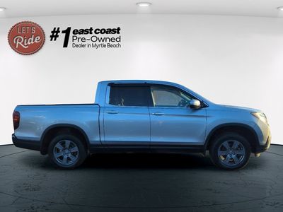 2020 Honda Ridgeline — rear three-quarter view