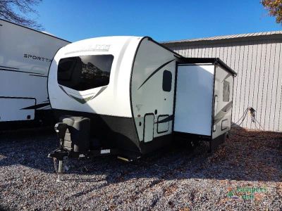 2023 Forest River RV Flagstaff Micro Lite — rear three-quarter view