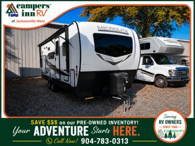 2023 Forest River RV Flagstaff Micro Lite — front three-quarter view
