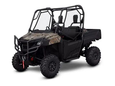 2025 Honda® Pioneer 700 Forest — front three-quarter view