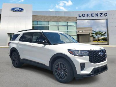 2026 Ford Explorer — rear three-quarter view